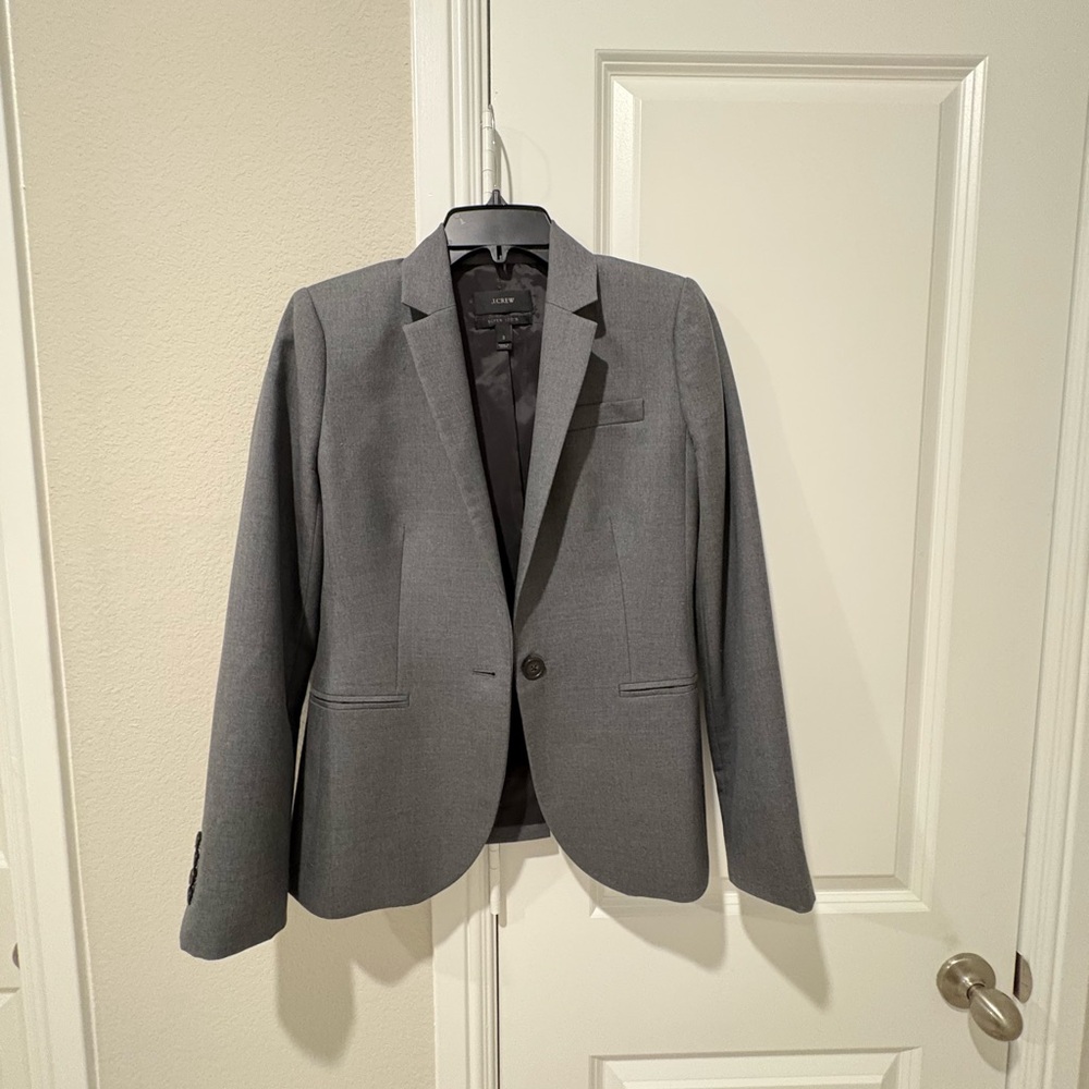 J. Crew Campbell Blazer In Super 120s Wool - Picture 2 of 6